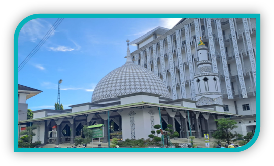 Campus mosque for worship and spiritual activities
